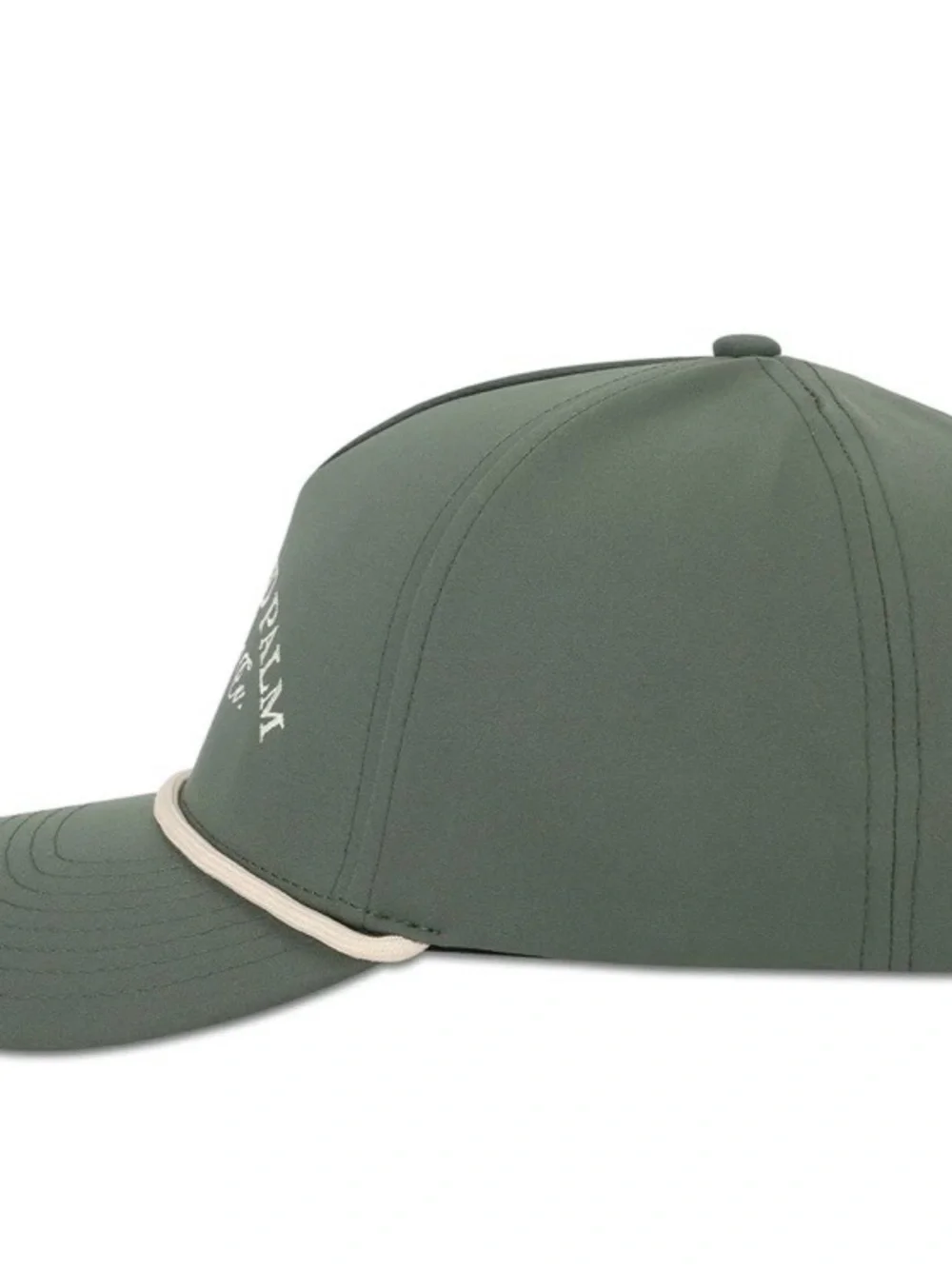 The Pickled Palm Green cap with trim